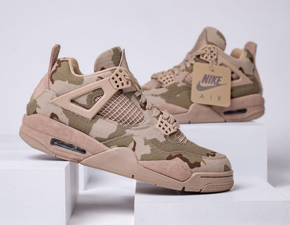 camo air jordan 4