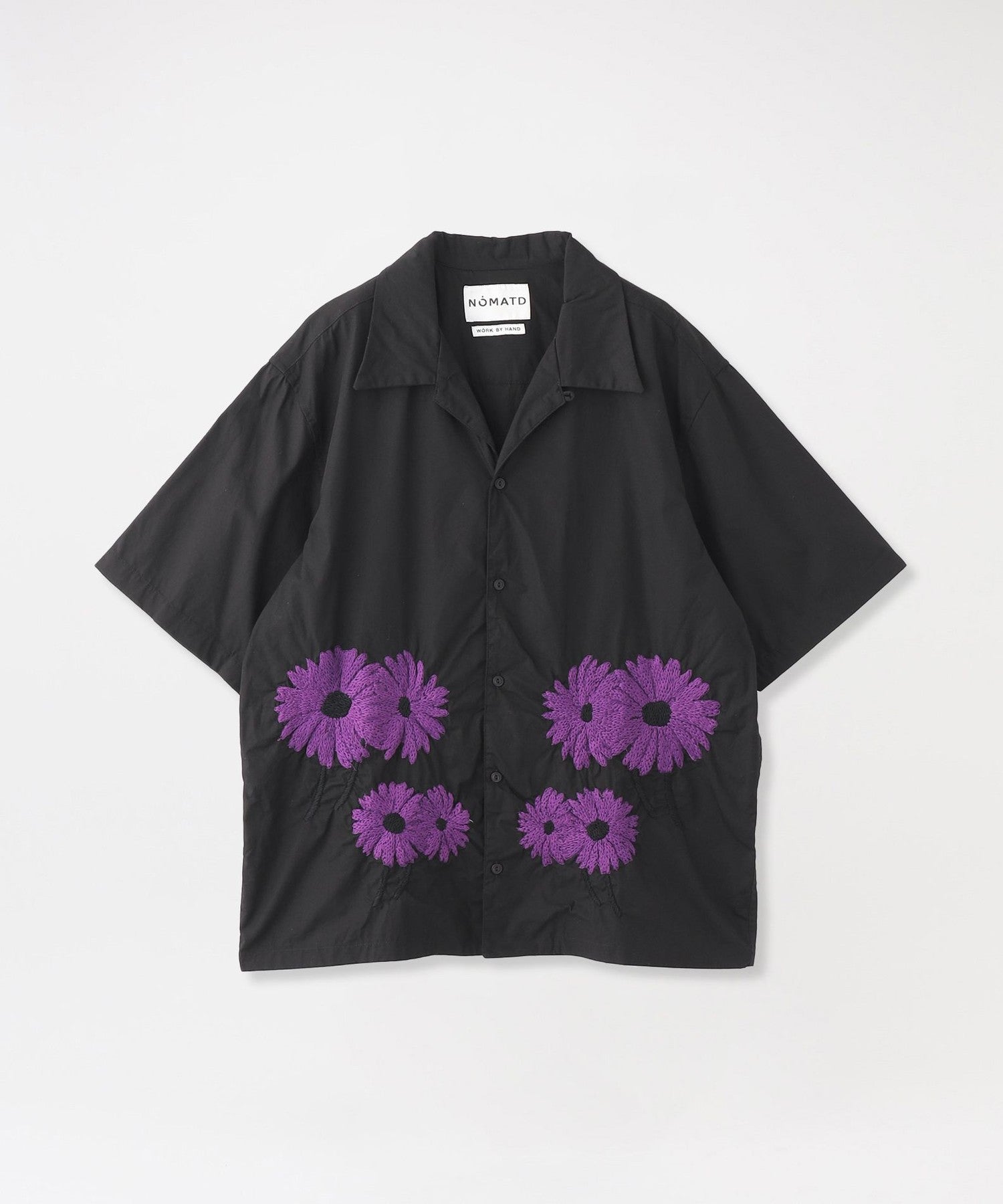 LOVELESS NOMA t.d./Ρޥƥǥۥ Margaret Hand Embroidery SS Shirt N37-EM 04 Black