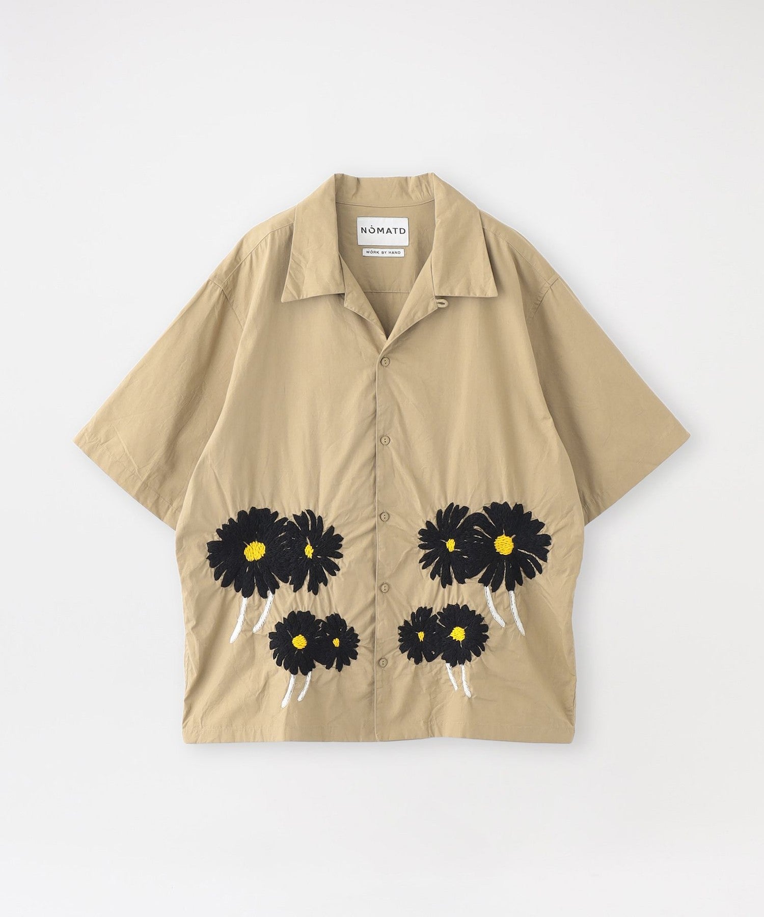 LOVELESS NOMA t.d./Ρޥƥǥۥ Margaret Hand Embroidery SS Shirt N37-EM 04 Beige