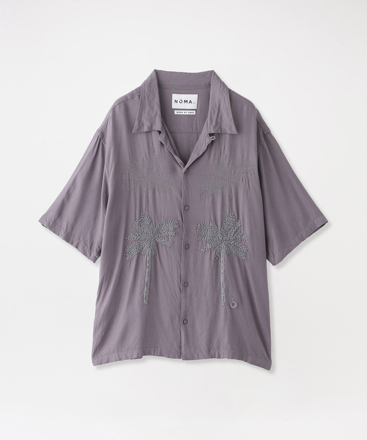 LOVELESS 24SS EXCLUSIVE!!NOMA t.d./ΡޥƥǥPalm Tree Hand Embroidery SS Shirt 졼