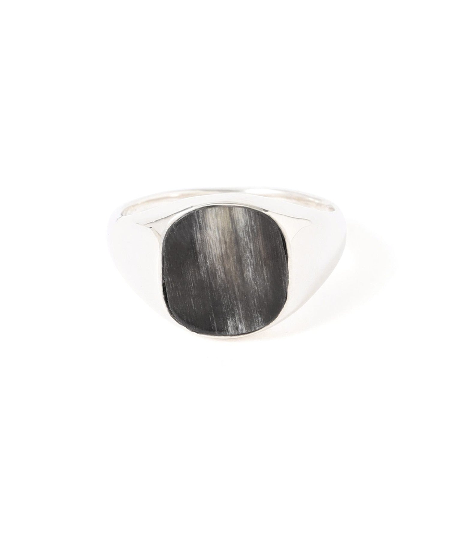 LOVELESS on the sunny side of the streetۥ Buffalo Horn Silver Signet Ring 710-360R ֥饦