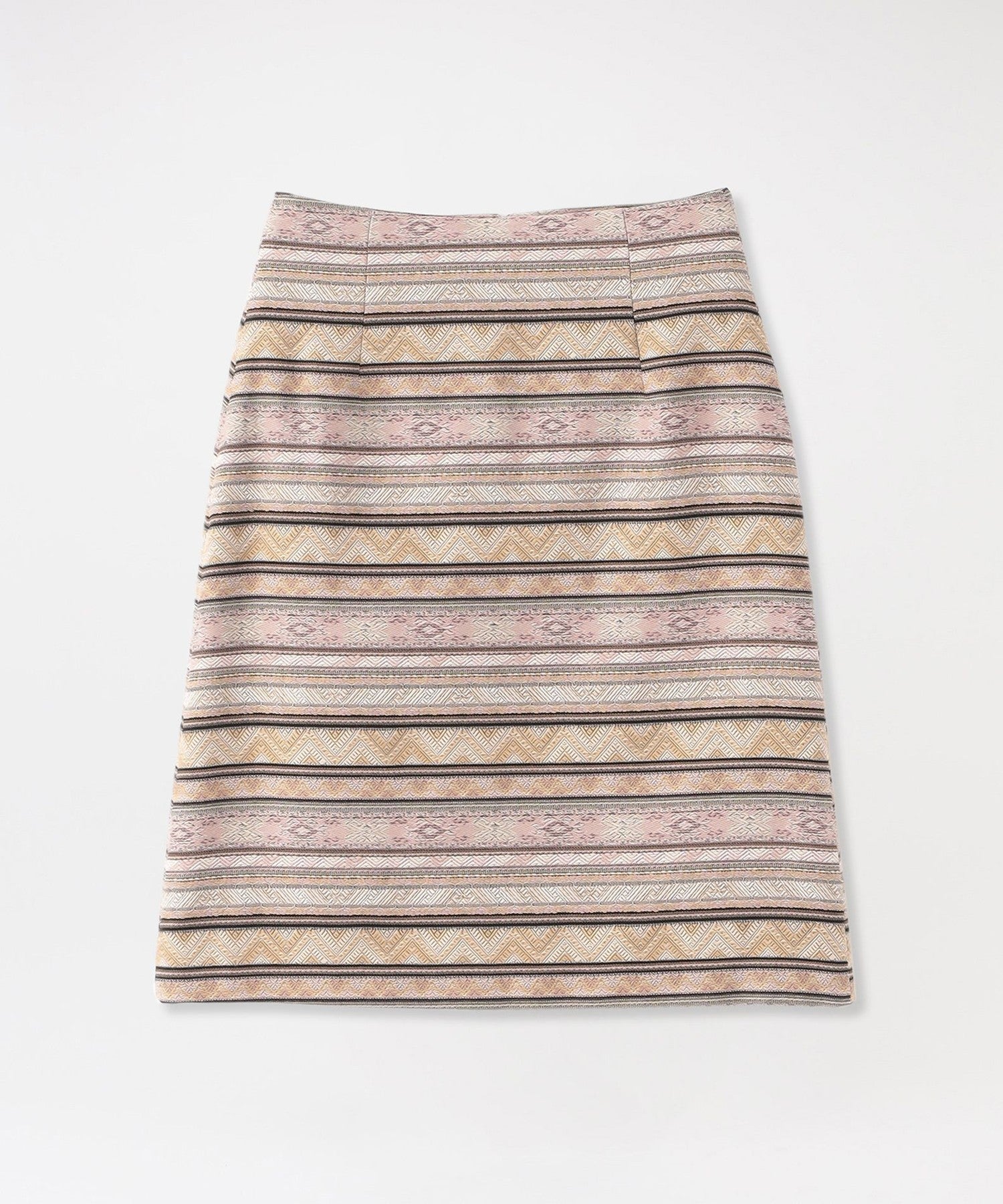 LOVELESS Needles/ˡɥ륺ۥ C.C. Skirt -Cotton Ethnic Stripe Jq.OT155 Pink