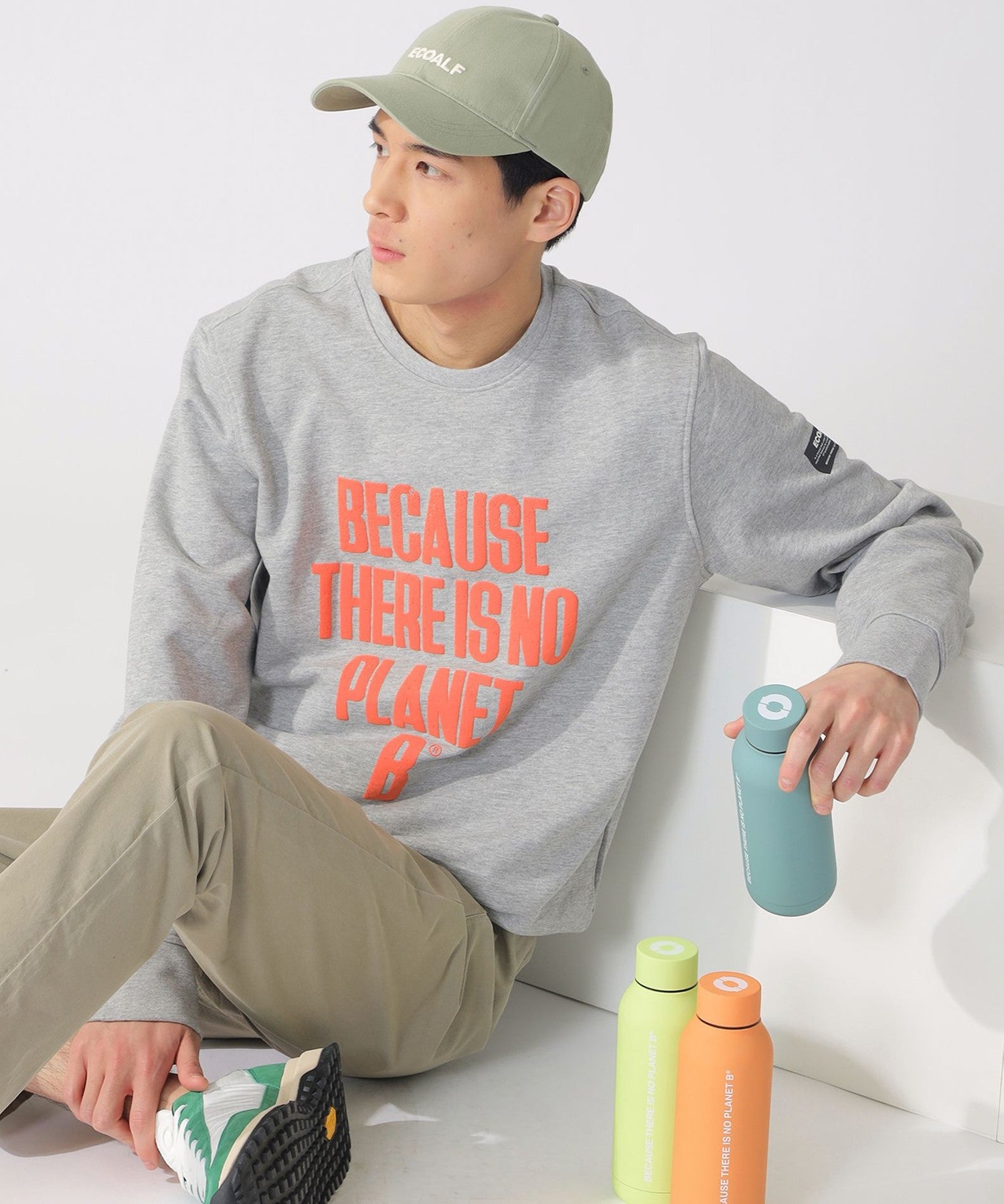 ECOALF BARDERA BECAUSE å / BARDERA SWEATSHIRT MAN 졼