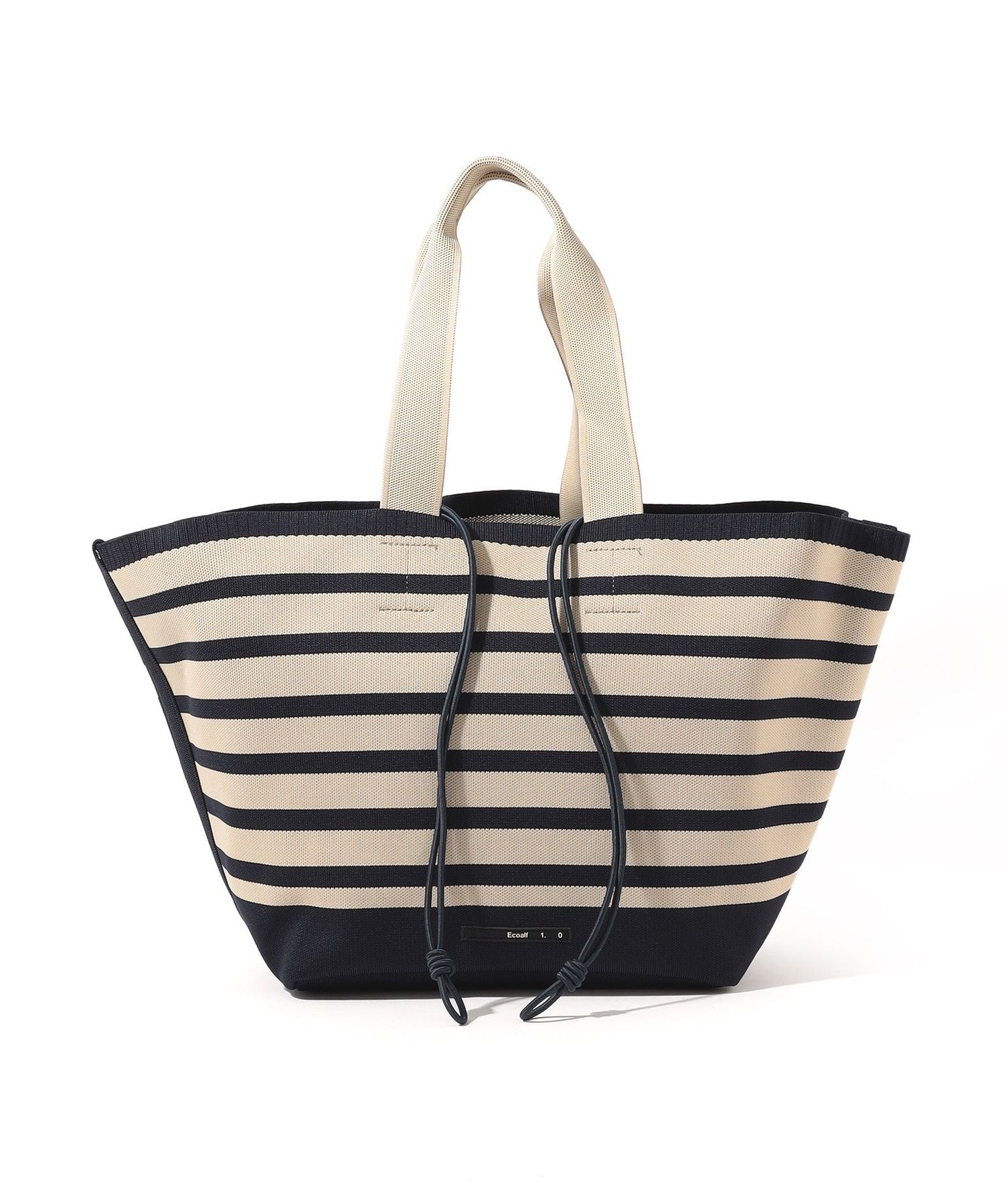 ECOALF UTO ȥ饤 åѡХå / SPOO STRIPE BEACH SIZE SHOPPER UNISEX ١/ͥӡ