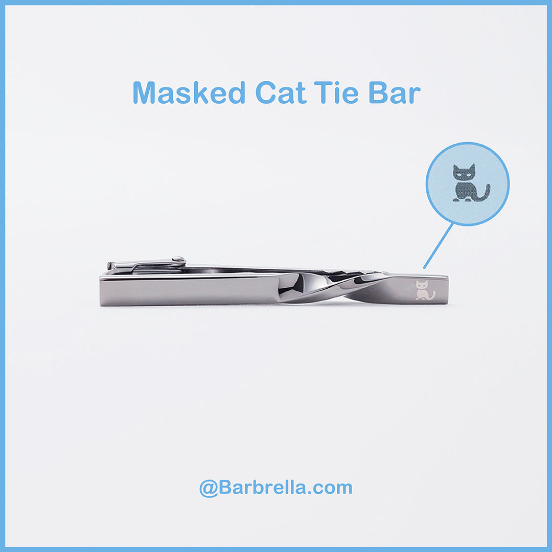 Masked Cat Tie Bar TOP_1080.jpg__PID:e5918e51-d68c-4c94-85fa-ec1aef4656dd