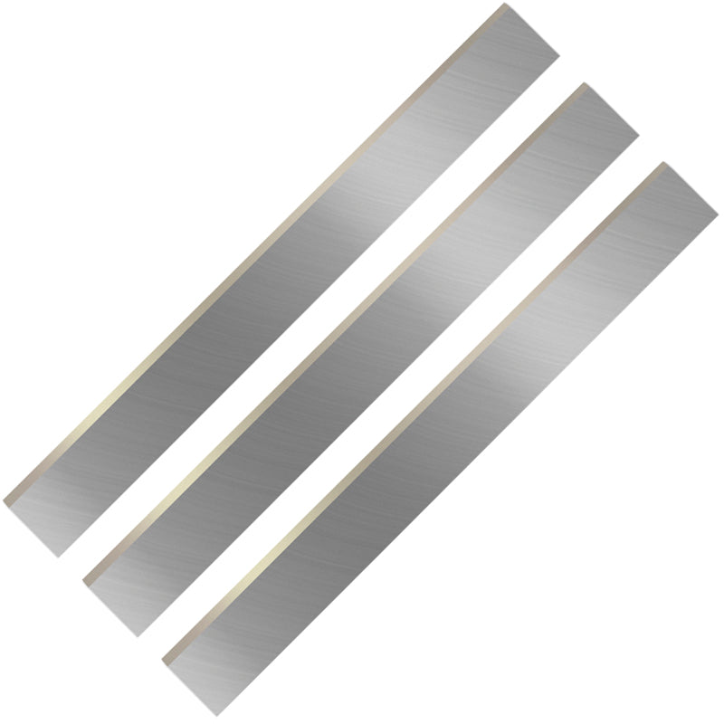 12" x 7/8" x 1/8" HSS Planer Blades, 305x22x3mm, Set of 3