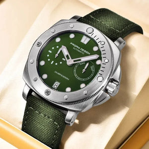 2023 PAGANI DESIGN New Men Mechanical Watch Luxury Sapphire Glass Automatic Watch 200M Waterproof Stainless Steel Watch for Men - bertofonsi