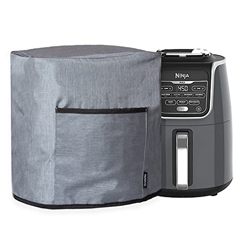 Crutello Air Fryer Cover with Storage Pockets for 5.5 Quart Fryer - Small  Appliance Dust Covers