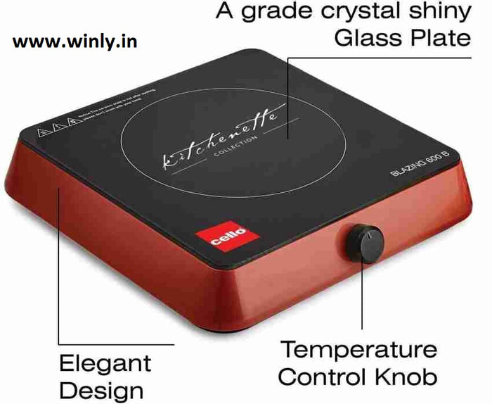 Cello Blazing 600 Induction Stove 2000W Winly