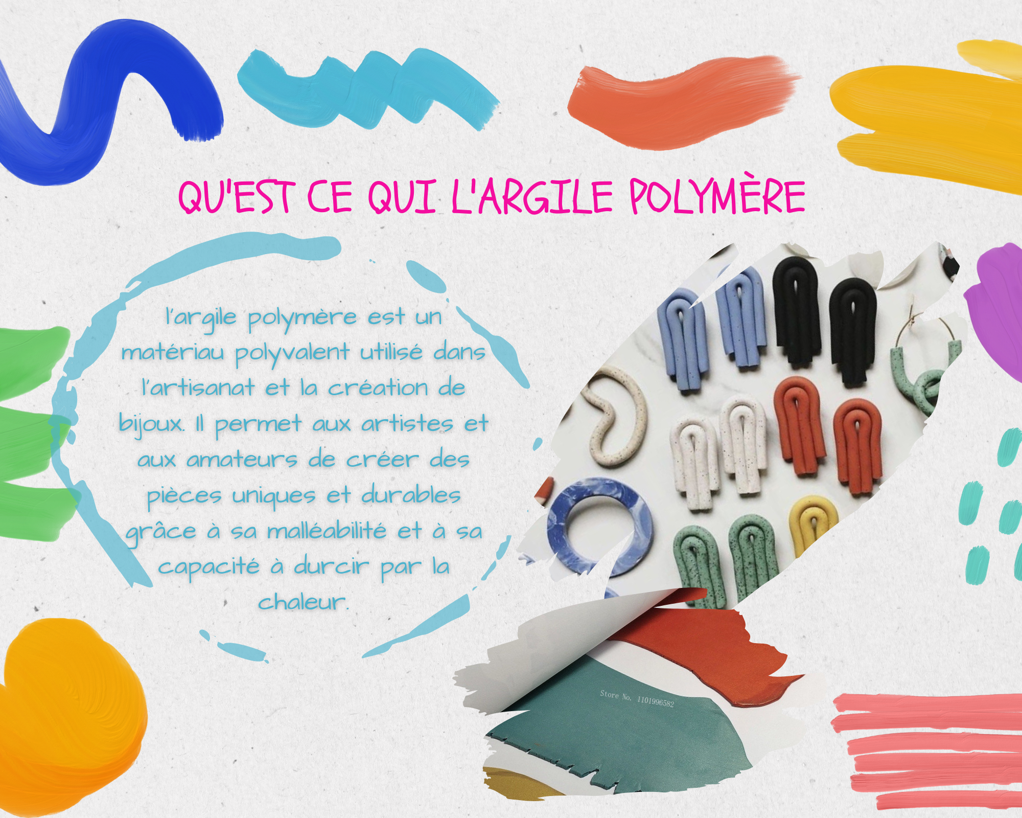 PROJET 1 : L'argile Polymère – Fun Crafty & Creator