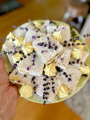 Lila’s Lavender Lemon Bars