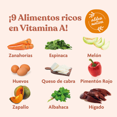 9 alimentos ricos en vitamina A