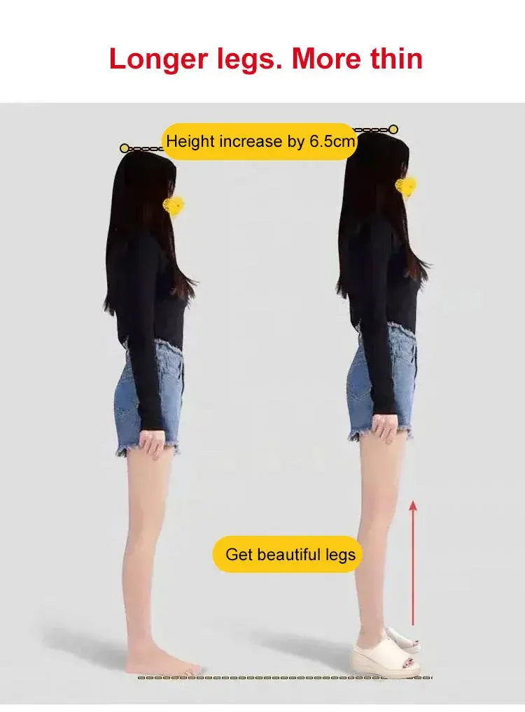 Image showing the added height Oriane Petit gives