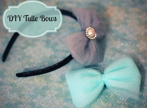 diy tulle bow