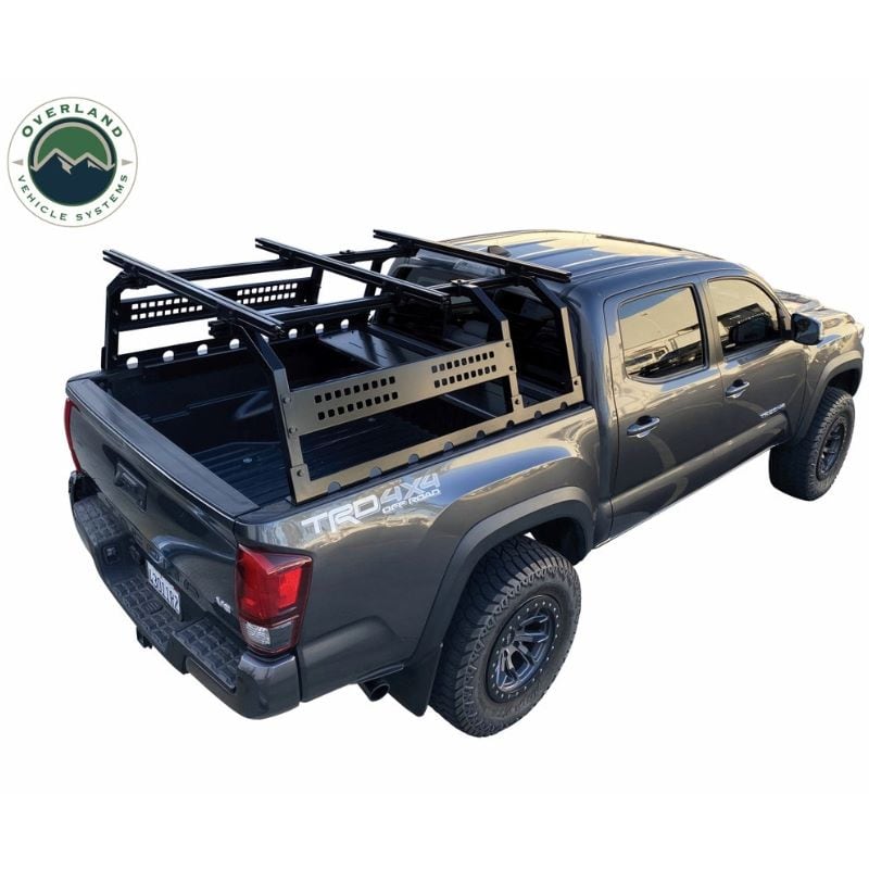 overland-vehicle-systems-discovery-rack-rear-corner-view-on-toyota-tacoma