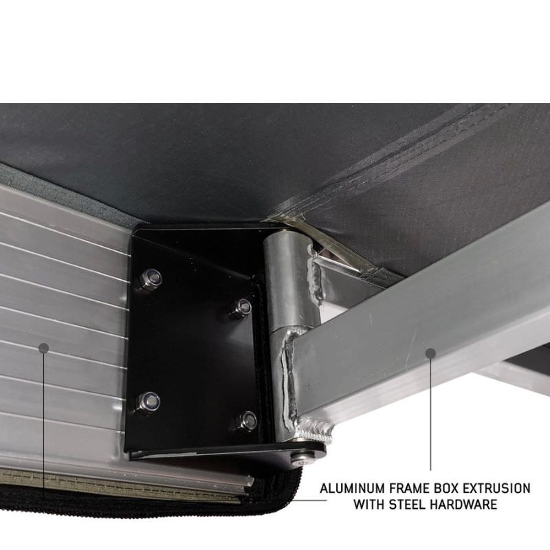 overland-vehicle-systems-nomadic-lt-270-awning-with-walls-close-up-view-of-aluminum-box-frame-extrusion