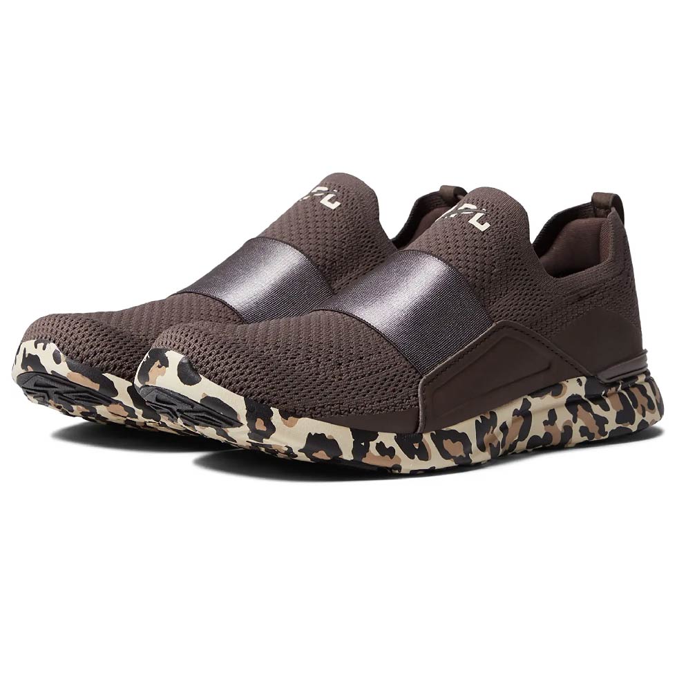 Techloom Bliss Sneakers In Chocolate/Leopard