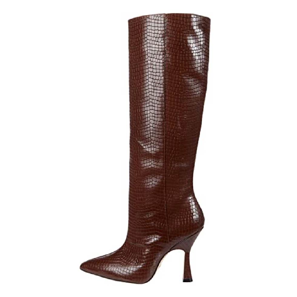 Parton Chile Embossed Knee High Boots