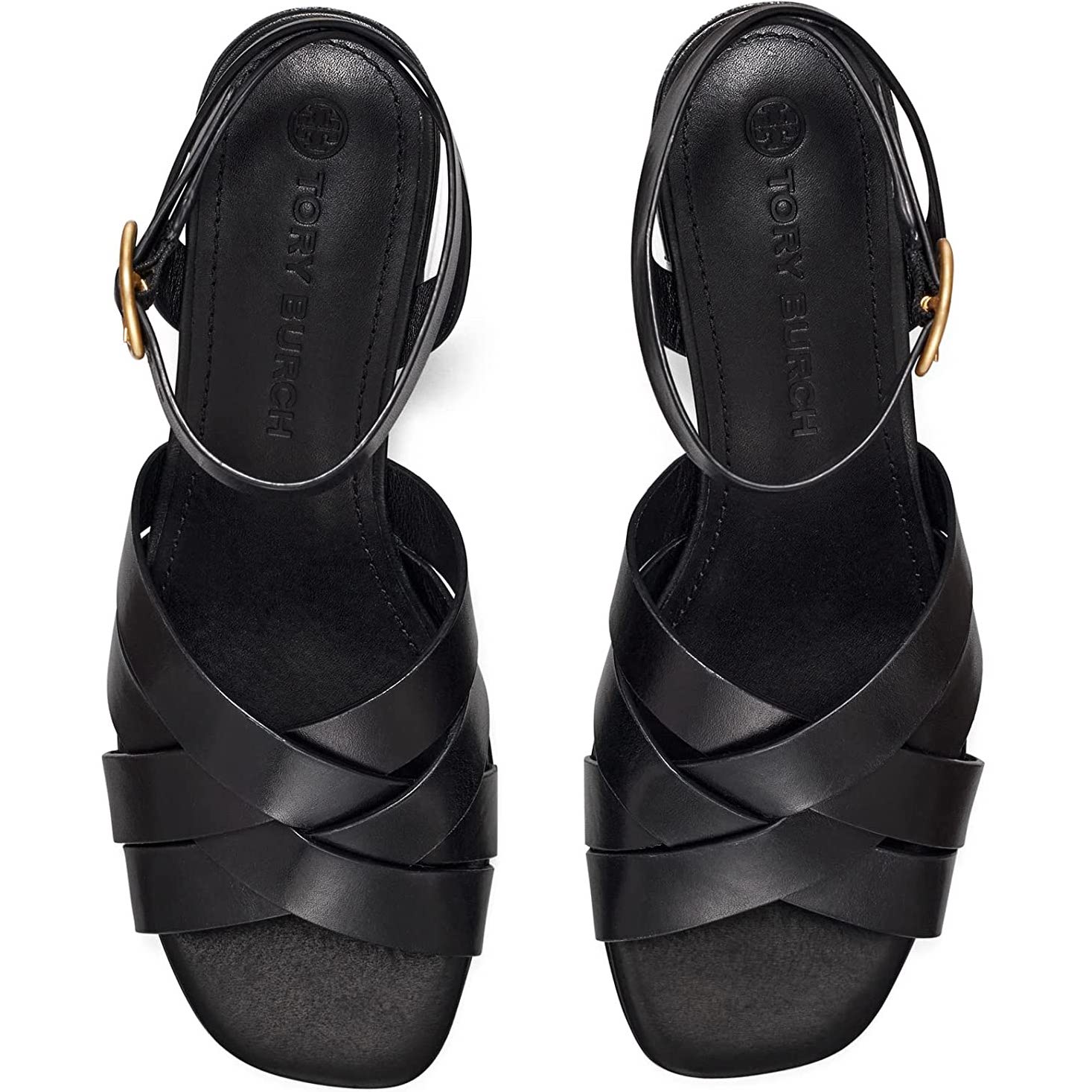 Tory Burch Shoes | City Heeled Sandals In Perfect Black | Style  Representative