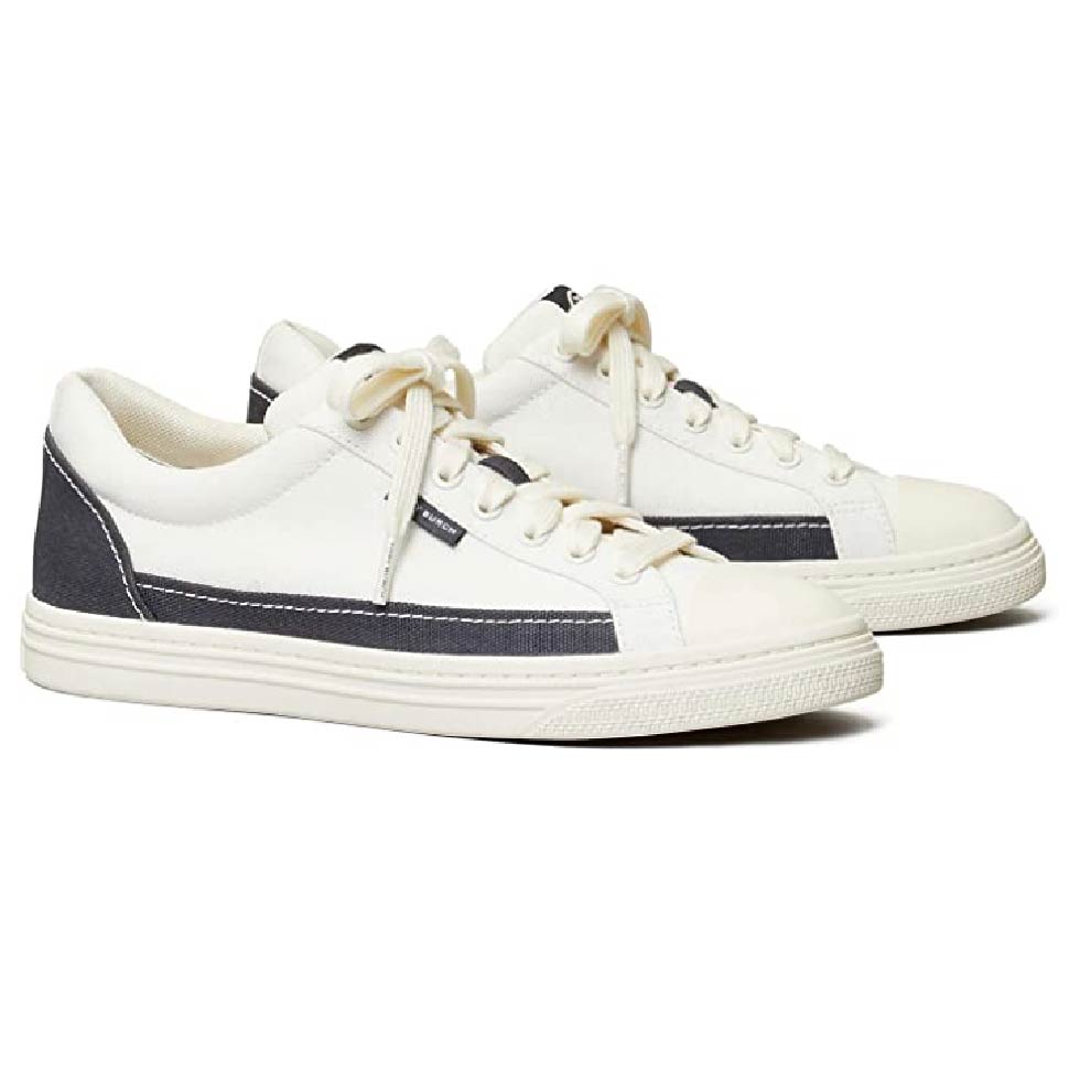 Tory Burch Shoes | Classic Court Ivory Canvas Sneakers | Style  Represenative – Style Representative