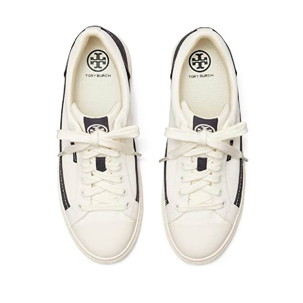 Tory Burch Shoes | Classic Court Ivory Canvas Sneakers | Style  Represenative – Style Representative