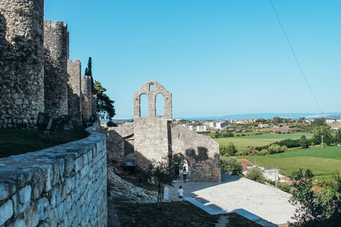 The ruins of the Chapel of Saint Anthony of Montemor-o-Velho in Portugal