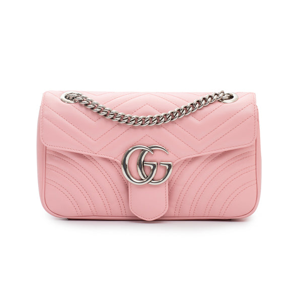 Gucci Ophidia - Pre-owned Women's Leather Cross Body Bag - Pink - One Size