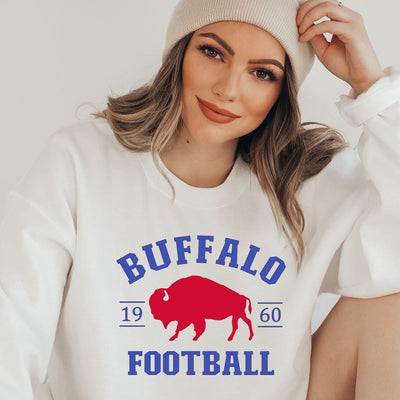 buffalo bills women's crewneck