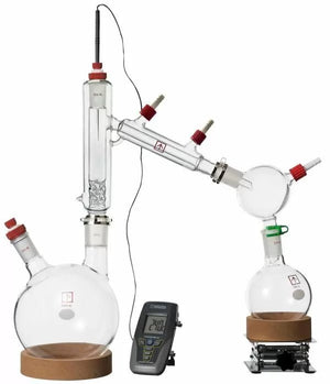 Across International 2L Short Path Distillation Kit With Multiple Receiving Flasks - Green Thumb Depot