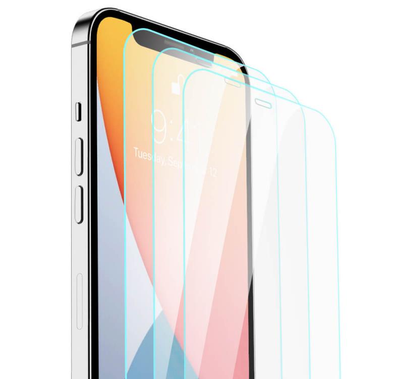 iPhone 12 mini Panzerglas Komplettschutz Display-Schutzfolie