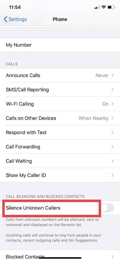 How to automatically block unknown callers on iPhone - Tech2Touch