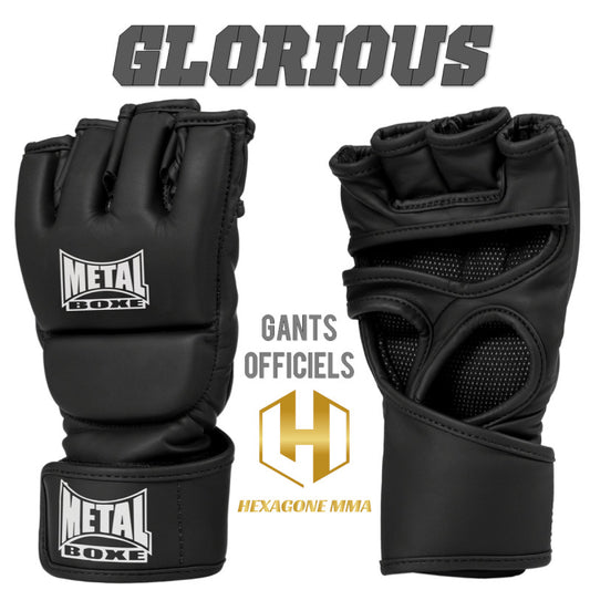 Gants de sparring MMA Métal Boxe MGAN577 Black Edition – Budo Spirit