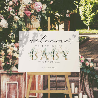 Baby Shower Sign  Emily – My Happy Moments