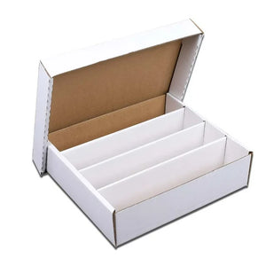 3200-Count TCG/CCG Cardboard Storage Box (With Lid) - Pulp Fiction Comics & Games - Ccg Card Storage Box