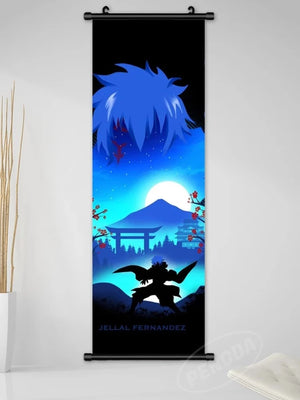 Poster Toile Déroulant Fairy Tail Grey - Manga Imperial - Fairy Tail Scroll Poster