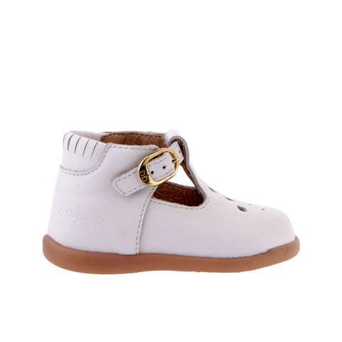 Bottines Paris Semi Ouvertes Blanc