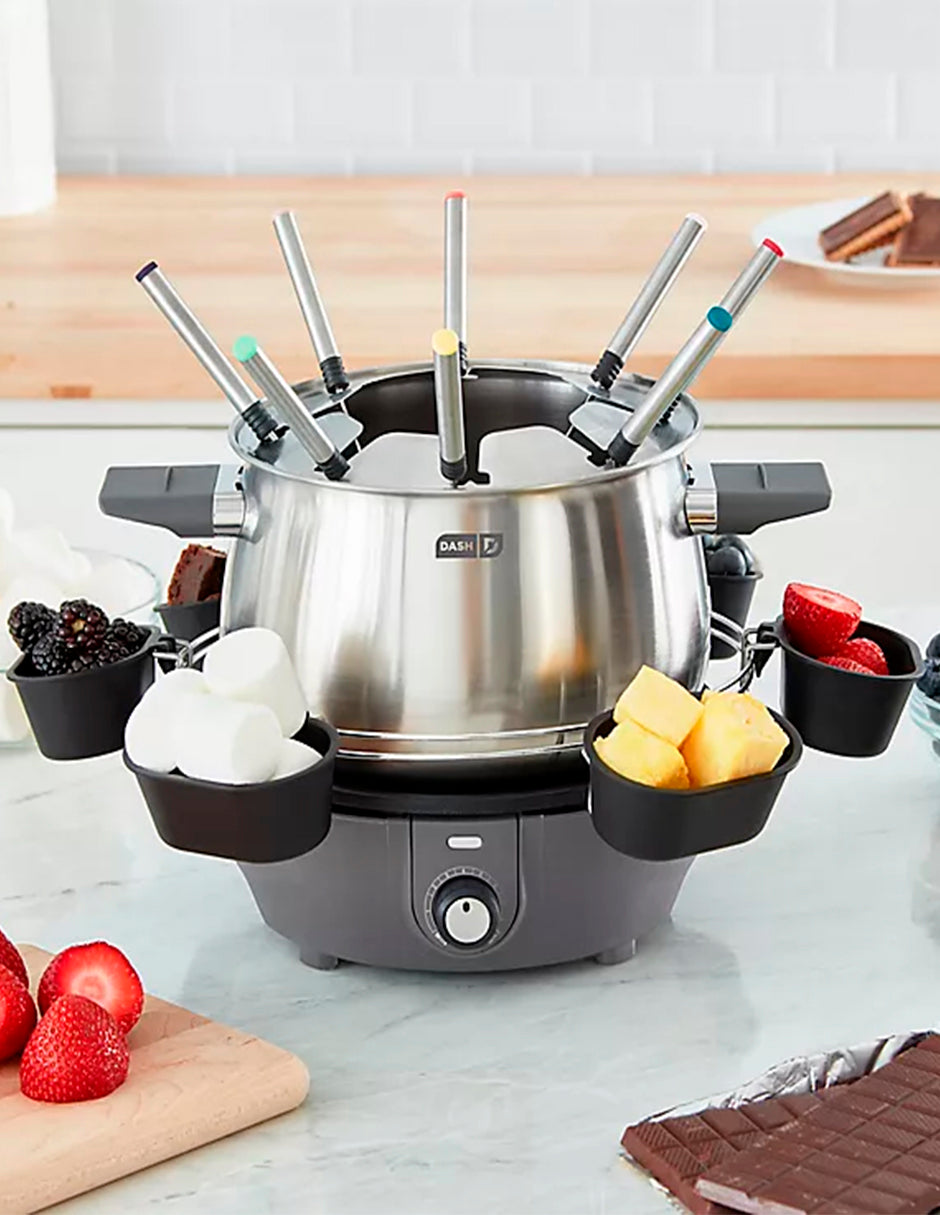 Excremento audible recoger Máquina de fondue Deluxe con 8 tenedores Dash – Tendence