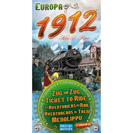 Ticket To Ride Europe 15th Anniversary, All 110 Train Cards, Game Pieces