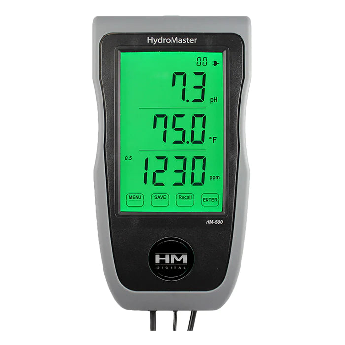 HM Digital Hydromaster 500 - Continuous pH/TDS/EC/Temp meter