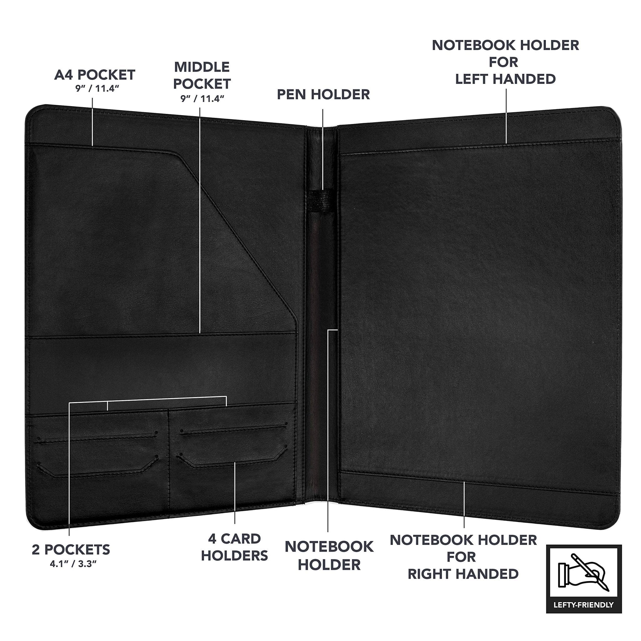 Portfolio Binder - Vegan Leather Padfolio-image-38