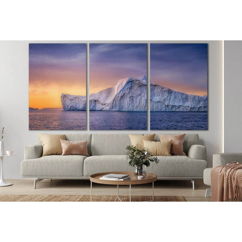 Reenland Ilulissat Glaciers №SL1312 - Canvas Print / Wall Art / Wall Decor / Artwork / Poster