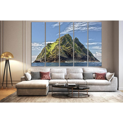 Landscape Of Mountain Island №SL165 - Canvas Print / Wall Art / Wall Decor / Artwork / Poster