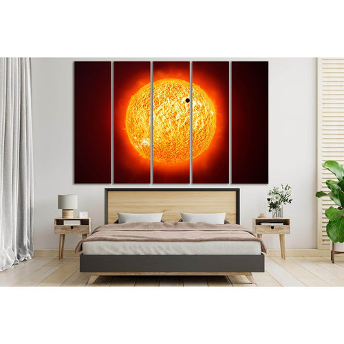 Mercury On The Sun Background №SL435 - Canvas Print / Wall Art / Wall Decor / Artwork / Poster