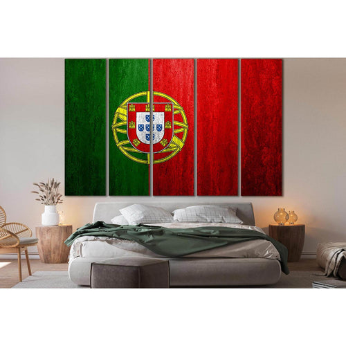 Flag Of Portugal №SL1159 - Canvas Print / Wall Art / Wall Decor / Artwork / Poster