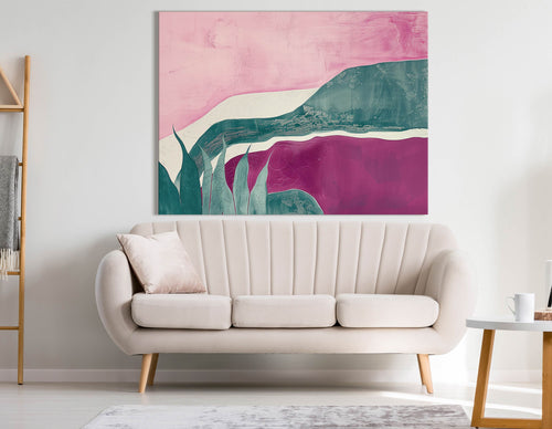 Serene Abstract Landscape - Canvas Print