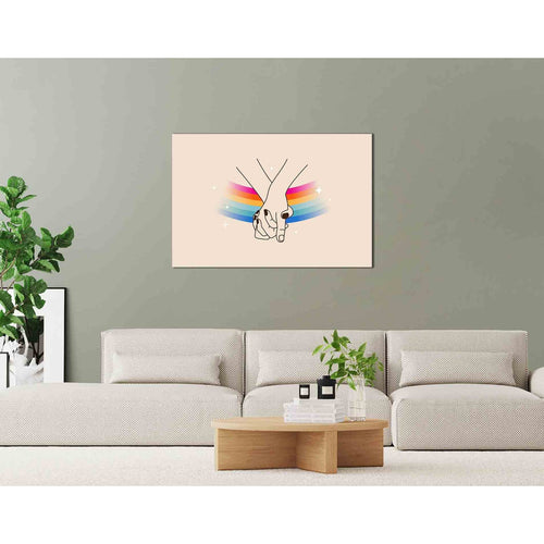 Lesbian gay bisexual transgender №2146 - Canvas Print / Wall Art / Wall Decor / Artwork / Poster