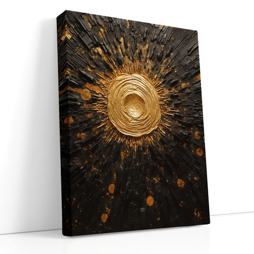 Golden Supernova - Canvas Print