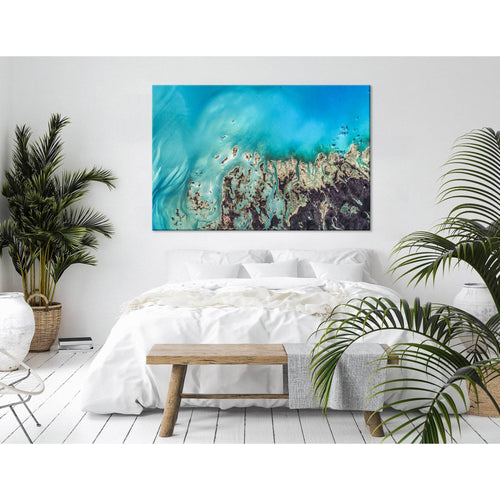 Island In The Ocean №04282 - Canvas Print / Wall Art / Wall Decor / Artwork / Poster