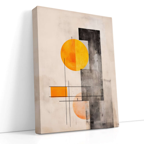 Abstract Geometry of Sunsets - Canvas Print