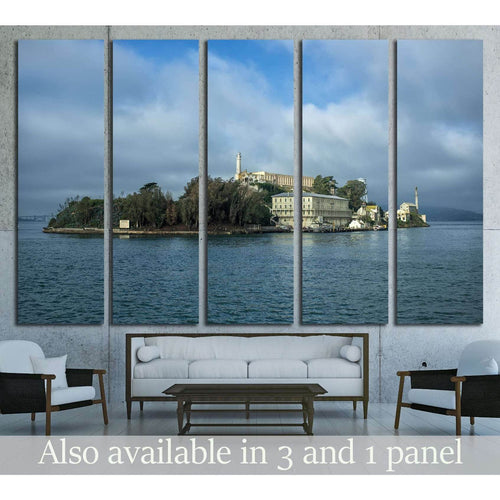 Alcatraz Island in San Francisco, USA №1945 - Canvas Print / Wall Art / Wall Decor / Artwork / Poster